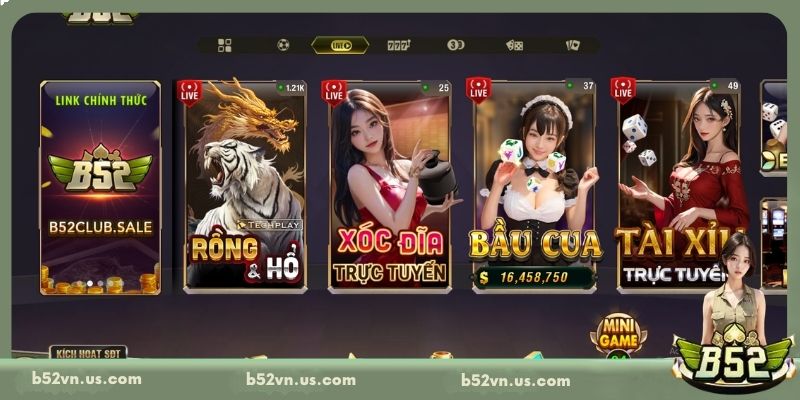 Đôi nét về Xóc Đĩa Livestream B52