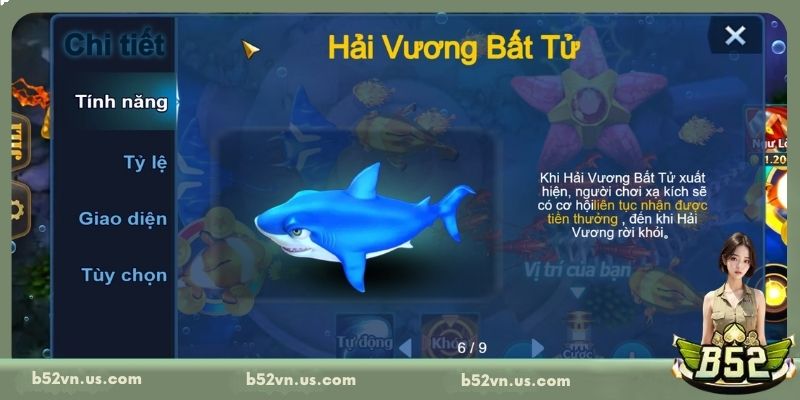 Khám phá kho vũ khí và loài cá đặc biệt trong Happy Fishing King