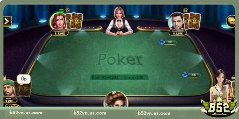 Khám phá luật cược Poker tại cổng game B52