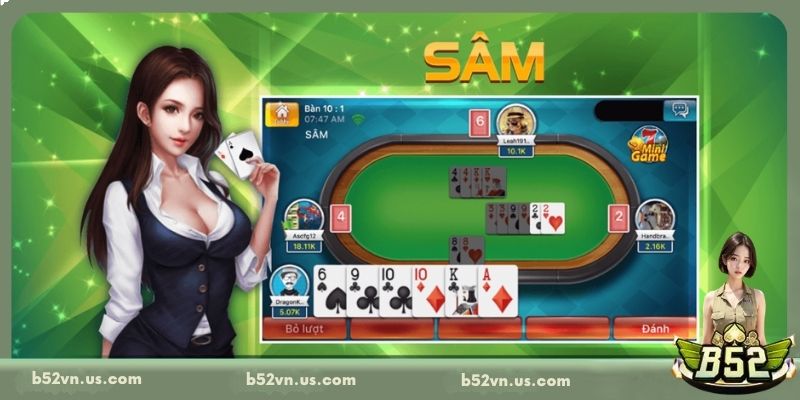 Luật chơi cơ bản Sâm Lốc tại cổng game B52