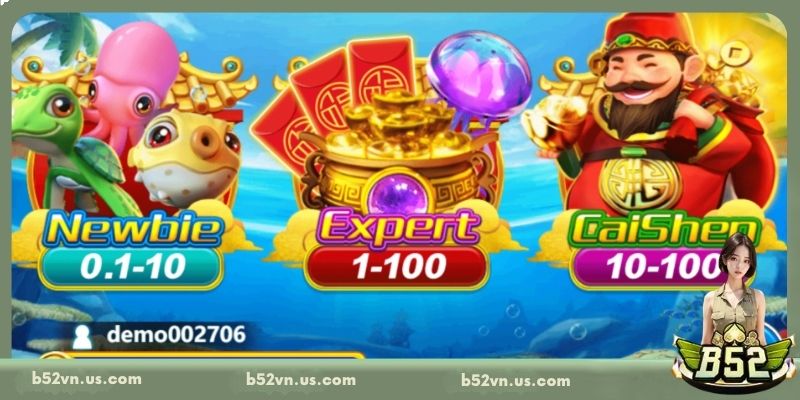 Quy định chơi Cai Shen Fishing tại cổng game B52