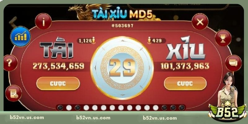Sơ lược về game Tài Xỉu MD5 B52 trực tuyến