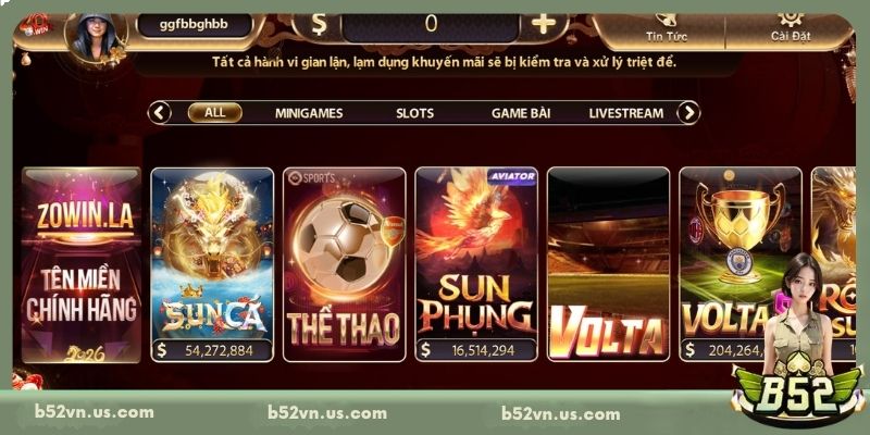Tổng quan về cổng game Zowin